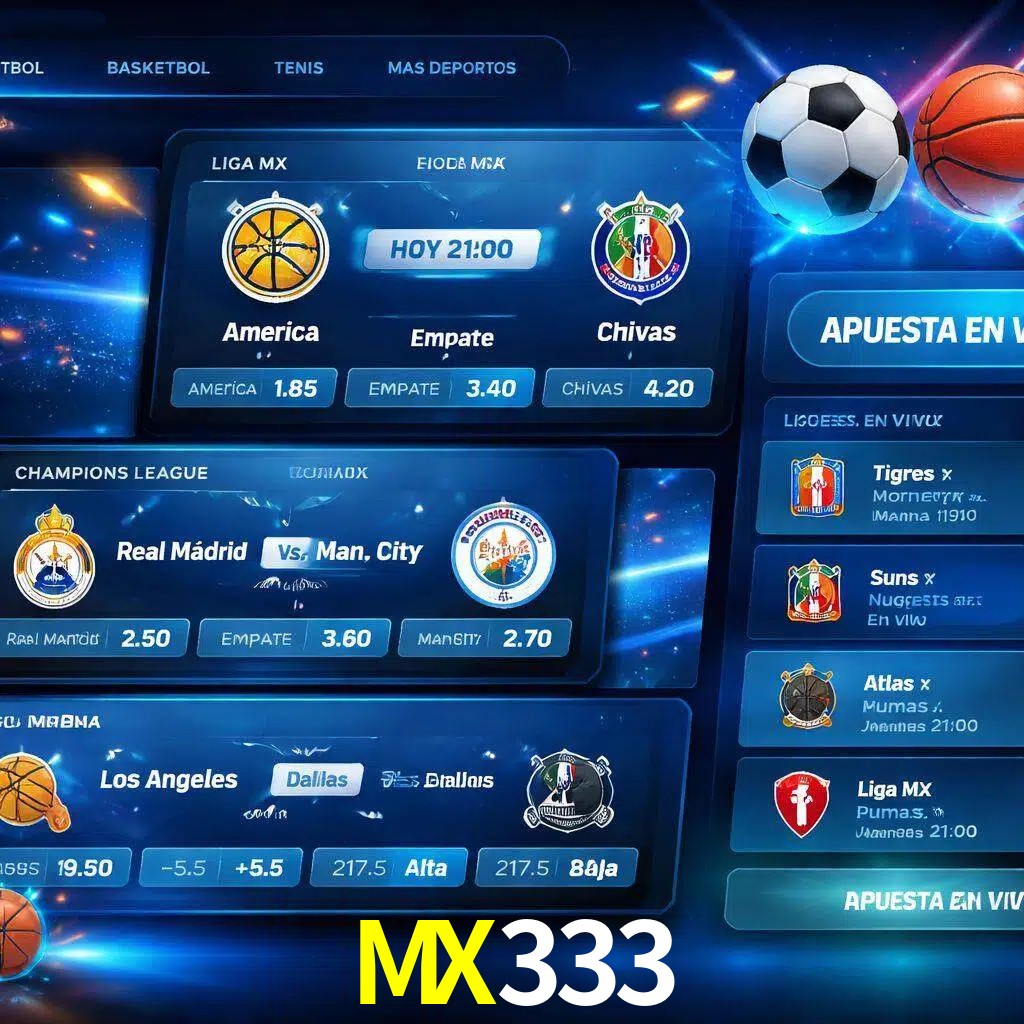 Mercados de apuestas deportivas MX333 para jugadores en México